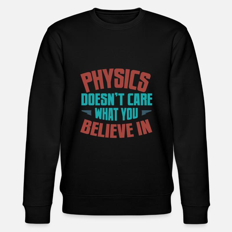 Physik - Stanley/Stella Unisex Bio-Sweatshirt CHANGER  - Schwarz