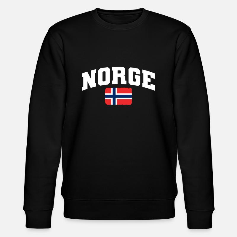 Norway - Stanley/Stella CHANGER Unisex Organic Sweatshirt - black