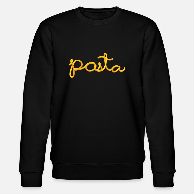 Pasta - Stanley/Stella Unisex Bio-Sweatshirt CHANGER  - Schwarz