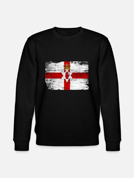 Drapeau d'Irlande du Nord - Sweat bio CHANGER Stanley/Stella Unisexe - noir