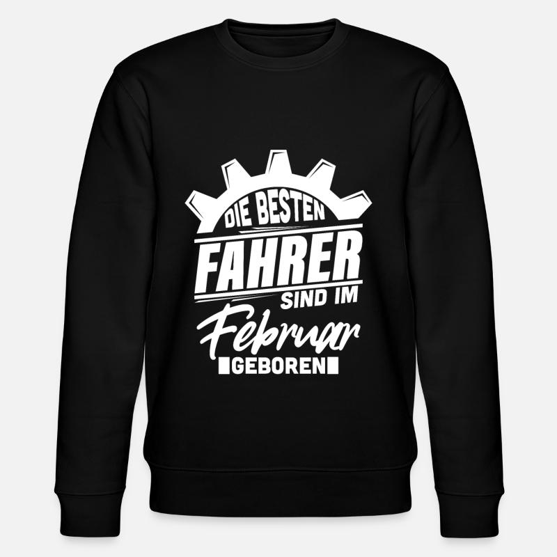 Autofahrer Auto - Stanley/Stella Unisex Bio-Sweatshirt CHANGER  - Schwarz