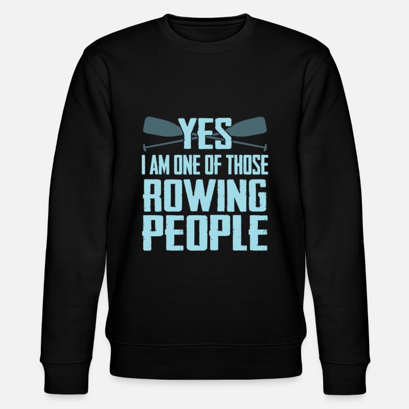 rowing - Stanley/Stella CHANGER Unisex Organic Sweatshirt - black
