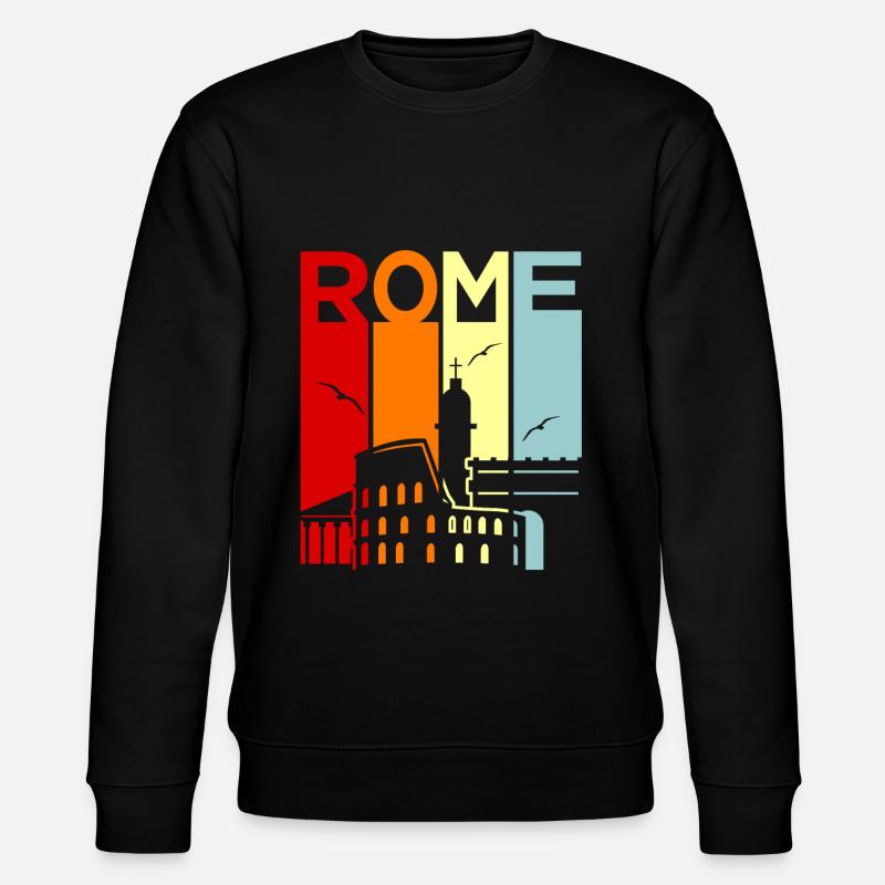 Rom - Stanley/Stella Unisex Bio-Sweatshirt CHANGER  - Schwarz