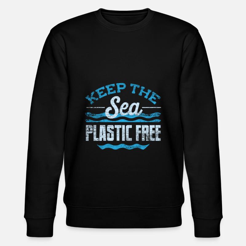 Protection de l'environnement en plastique - Sweat bio CHANGER Stanley/Stella Unisexe - noir