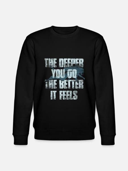 diving - Stanley/Stella CHANGER Unisex Organic Sweatshirt - black