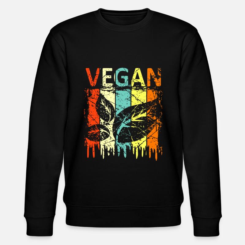végétalien - Sweat bio CHANGER Stanley/Stella Unisexe - noir