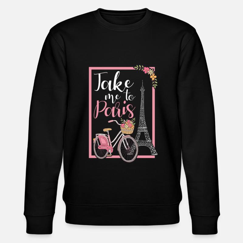 Paris - Sweat bio CHANGER Stanley/Stella Unisexe - noir