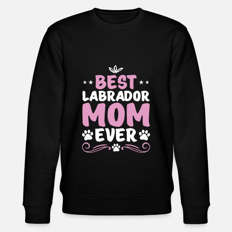 Labrador - Stanley/Stella Unisex Bio-Sweatshirt CHANGER  - Schwarz