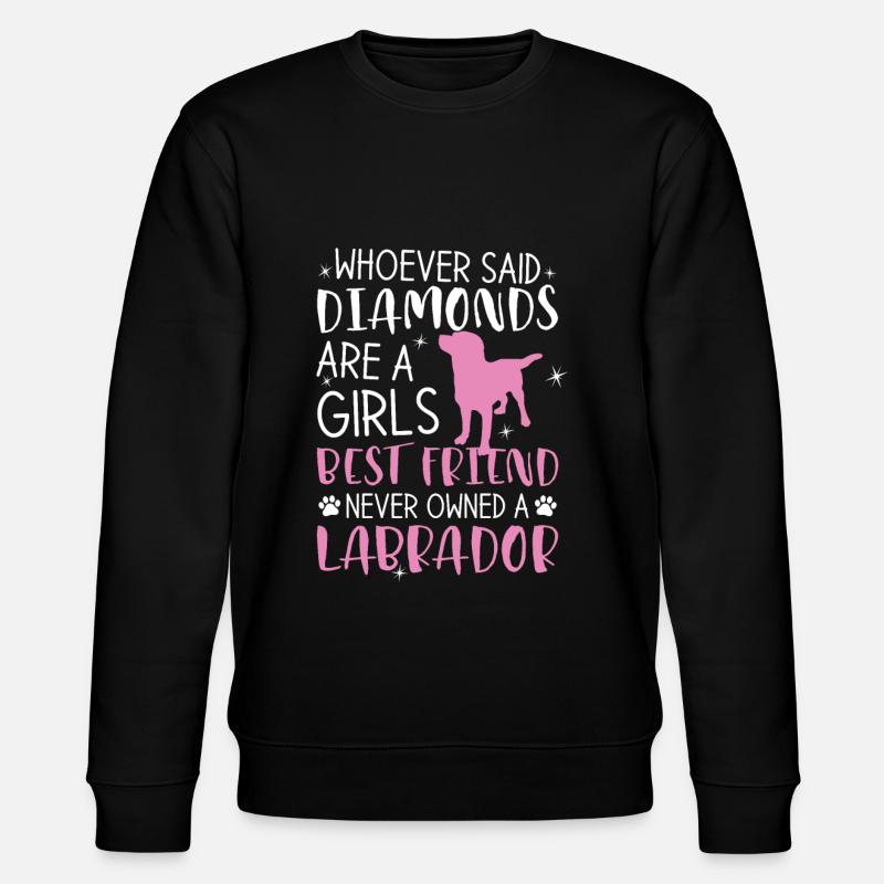 Labrador - Stanley/Stella CHANGER Unisex Organic Sweatshirt - black