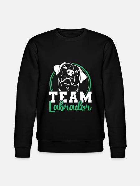 Labrador - Stanley/Stella Unisex Bio-Sweatshirt CHANGER  - Schwarz