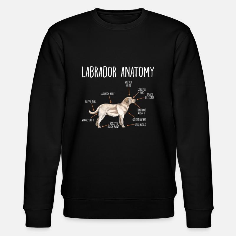 Labrador - Sweat bio CHANGER Stanley/Stella Unisexe - noir