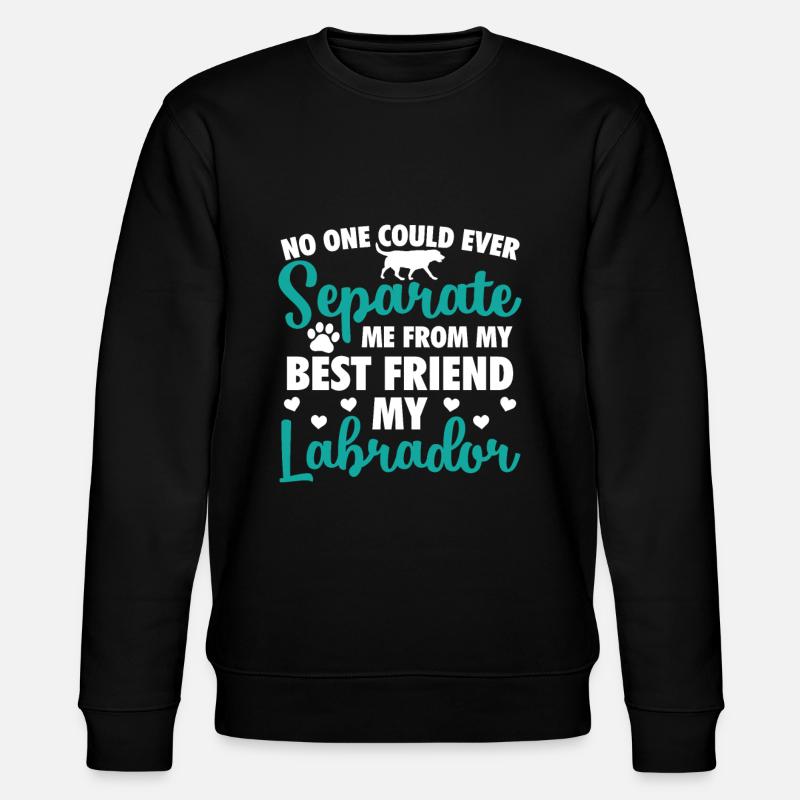 Labrador - Stanley/Stella CHANGER Unisex Organic Sweatshirt - black