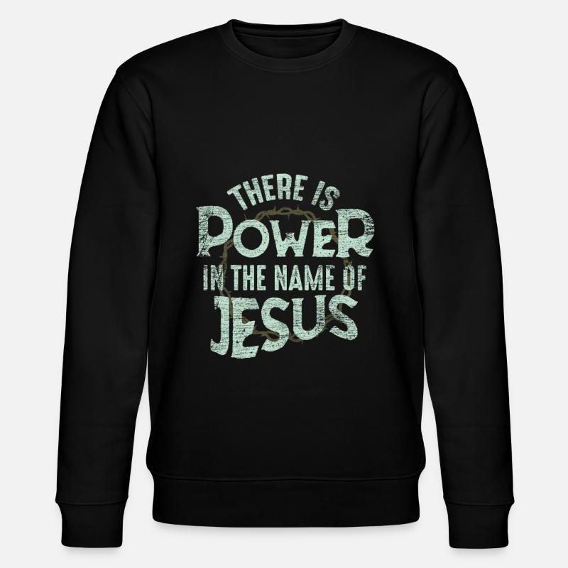 Jésus - Sweat bio CHANGER Stanley/Stella Unisexe - noir