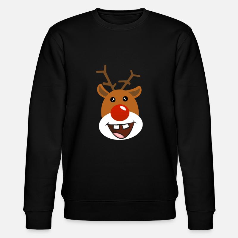 Renne de noel - Sweat bio CHANGER Stanley/Stella Unisexe - noir