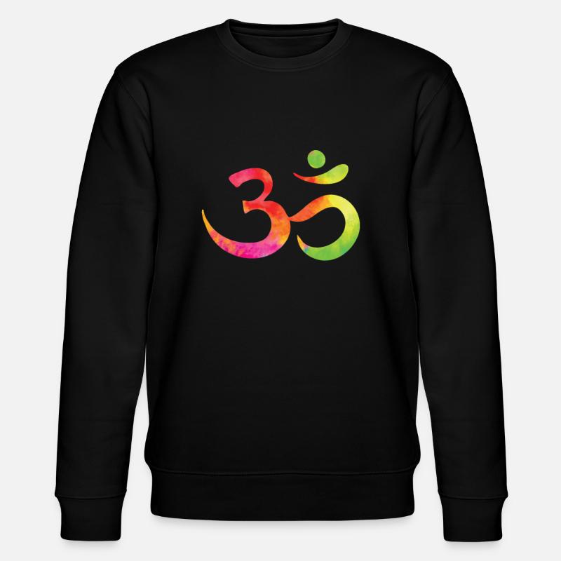Buddhismus - Stanley/Stella Unisex Bio-Sweatshirt CHANGER  - Schwarz