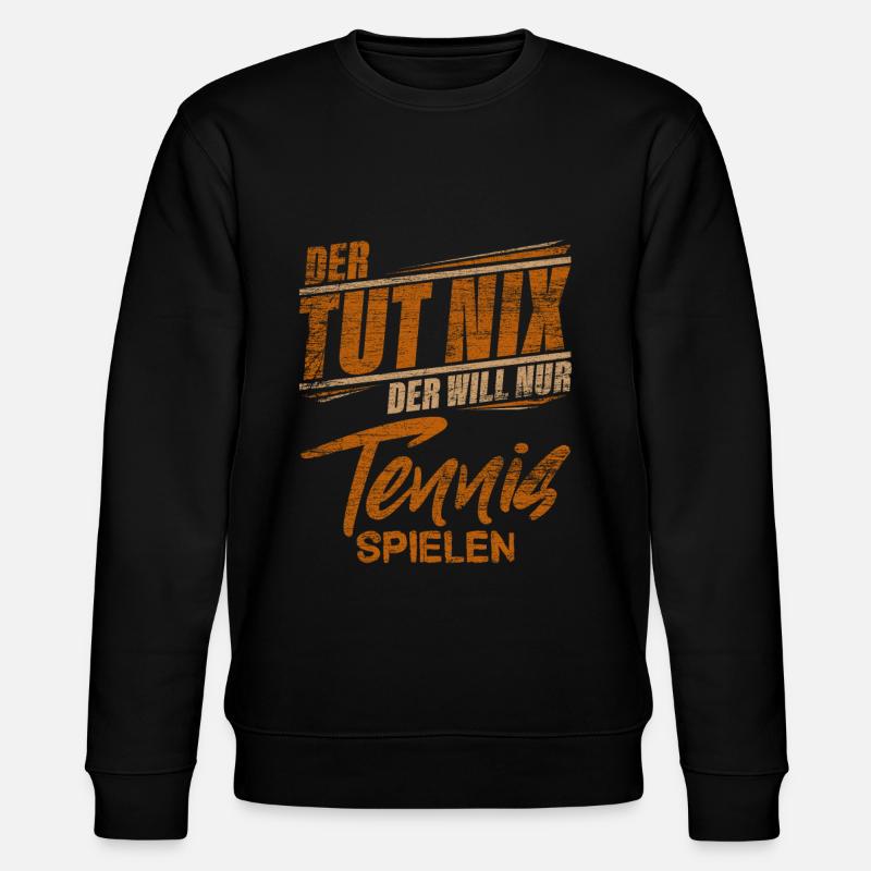 Tennis - Stanley/Stella Unisex Bio-Sweatshirt CHANGER  - Schwarz