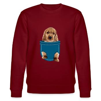 Cocker Spaniel - Sweat bio CHANGER Stanley/Stella Unisexe - bordeaux - Devant - Nik (191cm) & Marisol (170cm)