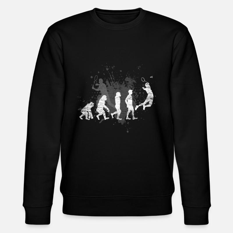 Badminton - Stanley/Stella Unisex Bio-Sweatshirt CHANGER  - Schwarz