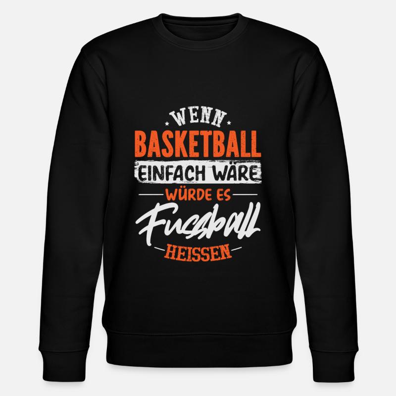 basket-ball - Sweat bio CHANGER Stanley/Stella Unisexe - noir