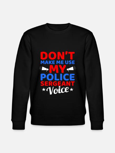 police - Stanley/Stella CHANGER Unisex Organic Sweatshirt - black