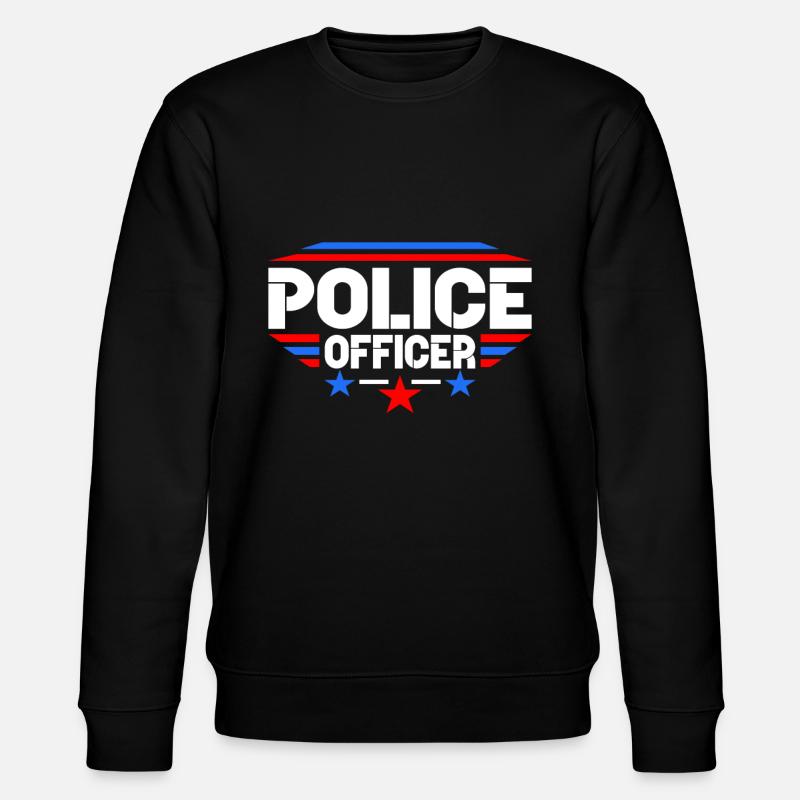 Polizei - Stanley/Stella Unisex Bio-Sweatshirt CHANGER - Schwarz