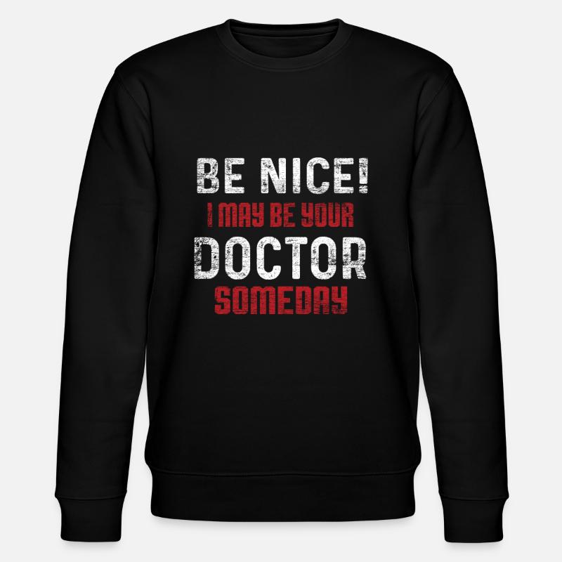 médecin - Sweat bio CHANGER Stanley/Stella Unisexe - noir