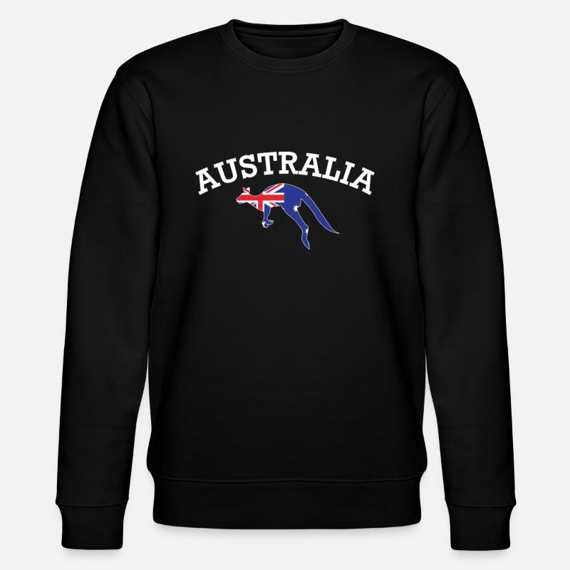 Australia - Stanley/Stella CHANGER Unisex Organic Sweatshirt - black