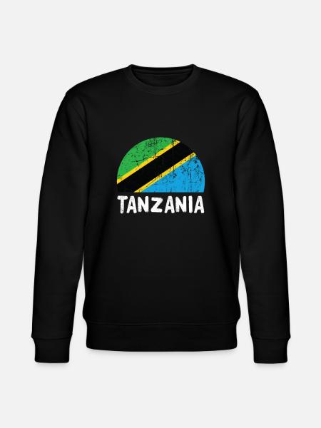 Tanzania - Stanley/Stella CHANGER Unisex Organic Sweatshirt - black
