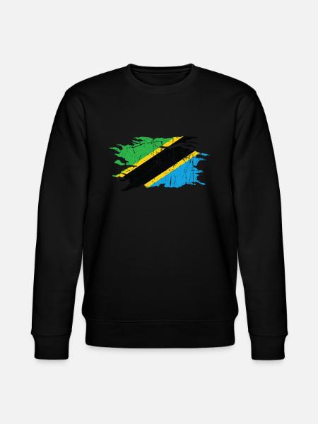 Tanzania - Stanley/Stella CHANGER Unisex Organic Sweatshirt - black