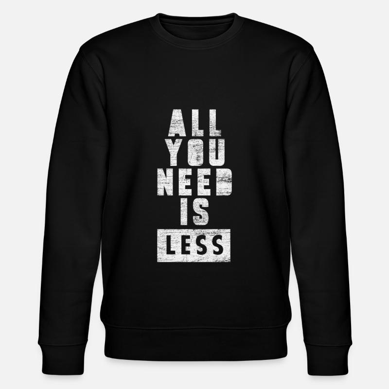 minimalisme - Sweat bio CHANGER Stanley/Stella Unisexe - noir