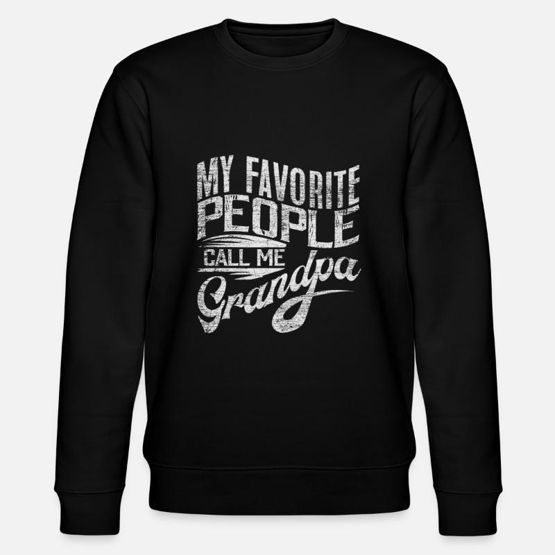 Opa - Stanley/Stella Unisex Bio-Sweatshirt CHANGER  - Schwarz
