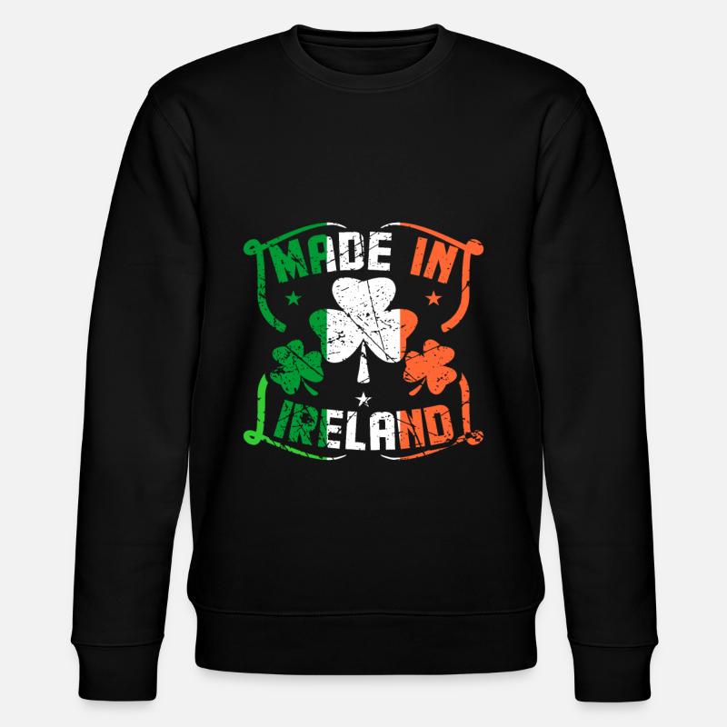 Irlande - Sweat bio CHANGER Stanley/Stella Unisexe - noir