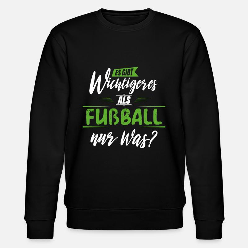Fußball - Stanley/Stella Unisex Bio-Sweatshirt CHANGER  - Schwarz
