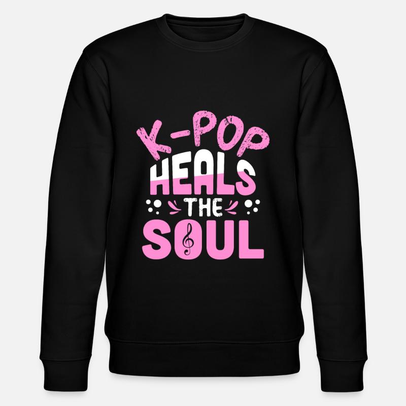 K-Pop - Stanley/Stella Unisex Bio-Sweatshirt CHANGER  - Schwarz
