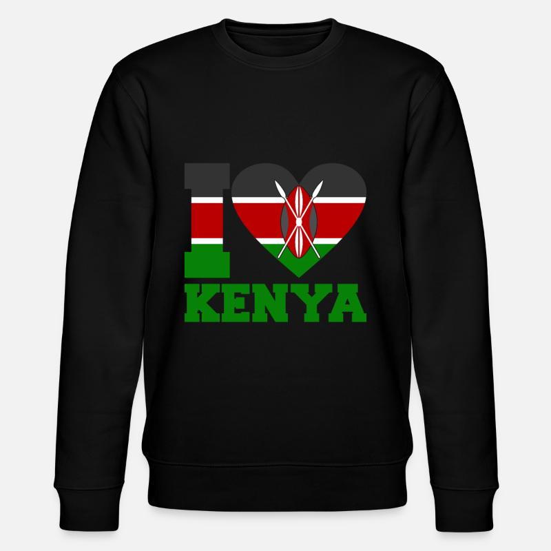 Kenya - Sweat bio CHANGER Stanley/Stella Unisexe - noir