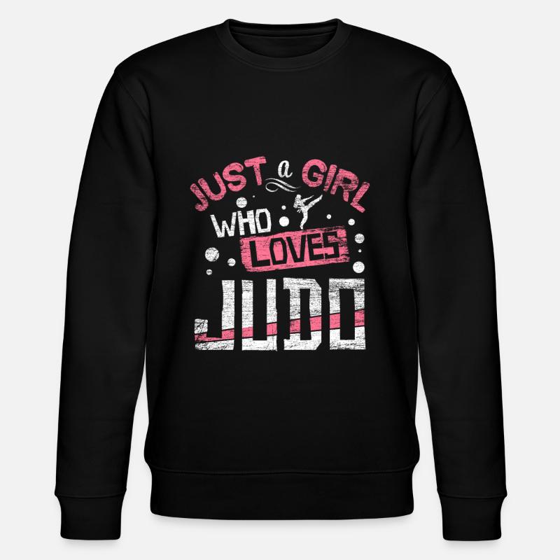 Combattant de judo - Sweat bio CHANGER Stanley/Stella Unisexe - noir