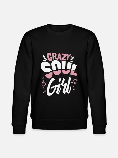 Soul Music Girls - Stanley/Stella CHANGER Unisex Organic Sweatshirt - black