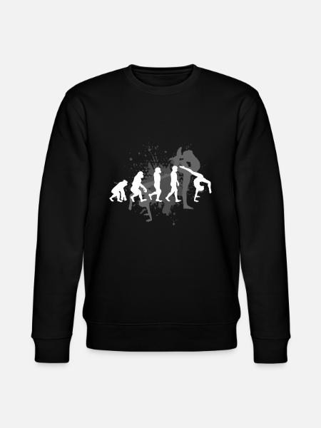 do gymnastics - Stanley/Stella CHANGER Unisex Organic Sweatshirt - black