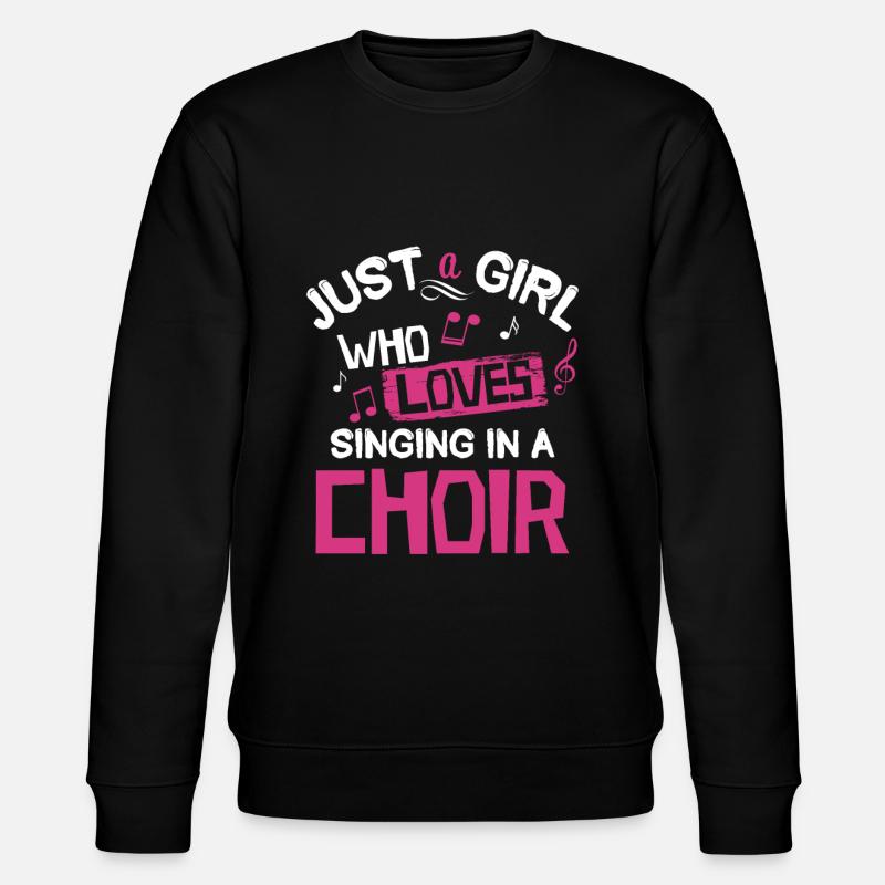 Chanteuse de choeur - Sweat bio CHANGER Stanley/Stella Unisexe - noir