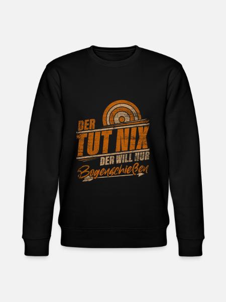 Bogenschießen - Stanley/Stella Unisex Bio-Sweatshirt CHANGER - Schwarz