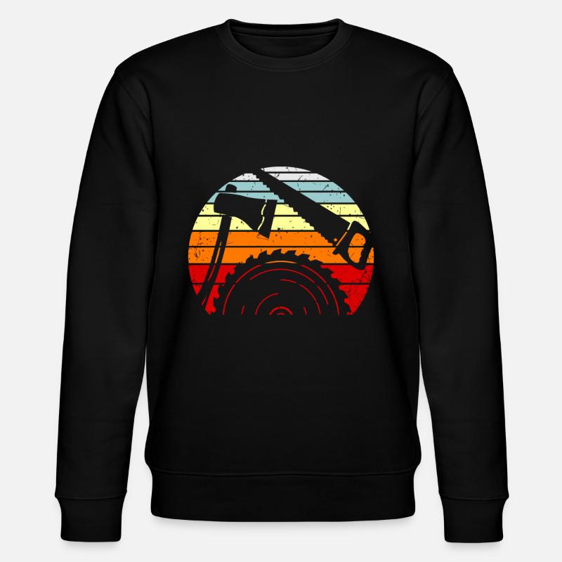 Carpenter carpenter - Stanley/Stella CHANGER Unisex Organic Sweatshirt - black