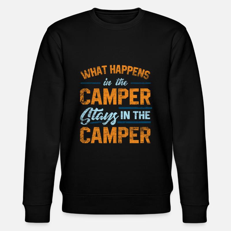 Camper van - Stanley/Stella CHANGER Unisex Organic Sweatshirt - black