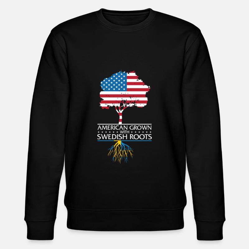 Suède - Sweat bio CHANGER Stanley/Stella Unisexe - noir