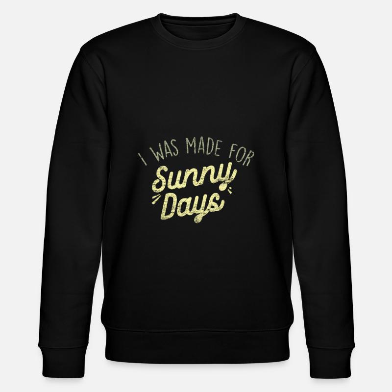 Frühling - Stanley/Stella Unisex Bio-Sweatshirt CHANGER  - Schwarz