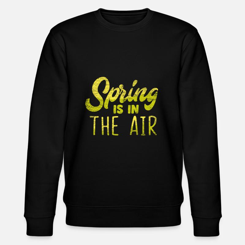 Frühling - Stanley/Stella Unisex Bio-Sweatshirt CHANGER  - Schwarz