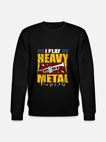 Trumpet - Stanley/Stella CHANGER Unisex Organic Sweatshirt - black