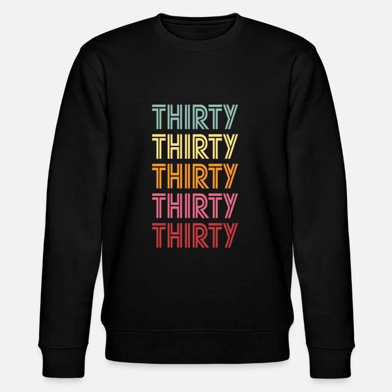 30e anniversaire - Sweat bio CHANGER Stanley/Stella Unisexe - noir