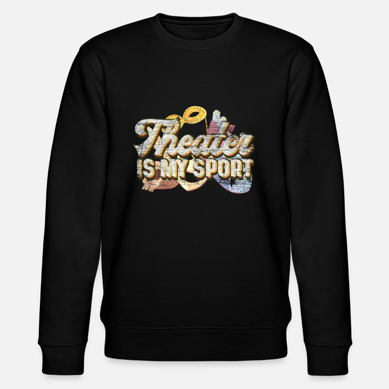 Theater - Stanley/Stella Unisex Bio-Sweatshirt CHANGER  - Schwarz