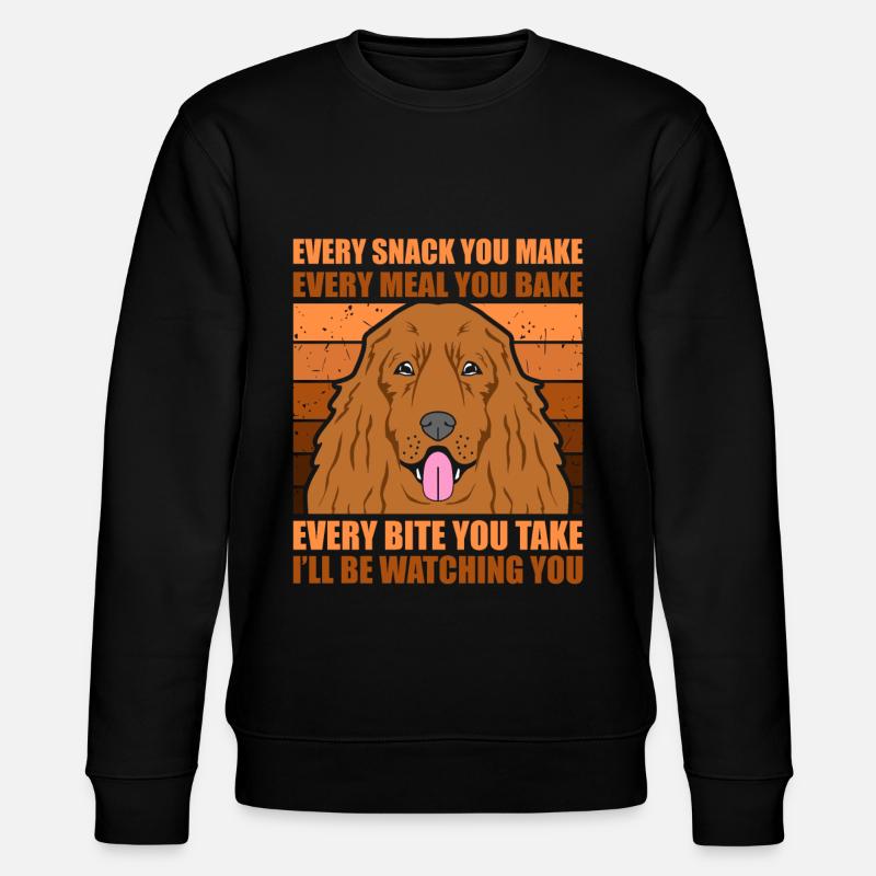 Cocker Spaniel - Stanley/Stella Unisex Bio-Sweatshirt CHANGER  - Schwarz