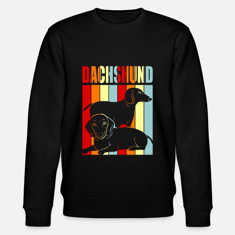 teckel - Sweat bio CHANGER Stanley/Stella Unisexe - noir